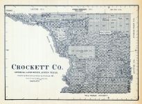 texas crockett county map 1901